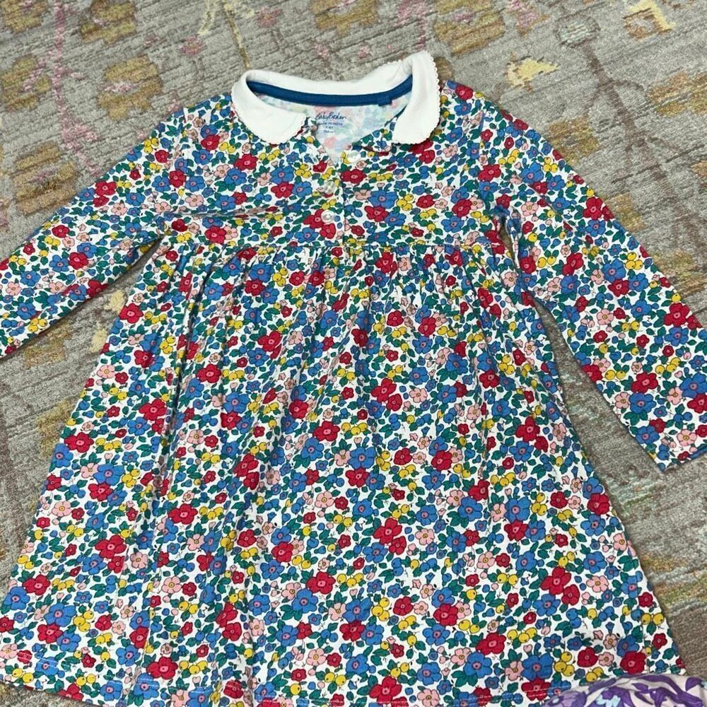 Baby Boden Cotten dress sz 3/4